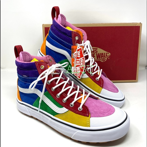 Vans Other - VANS SK8-HI MTE 2.0 DX Suede Rainbow Men’s Boots